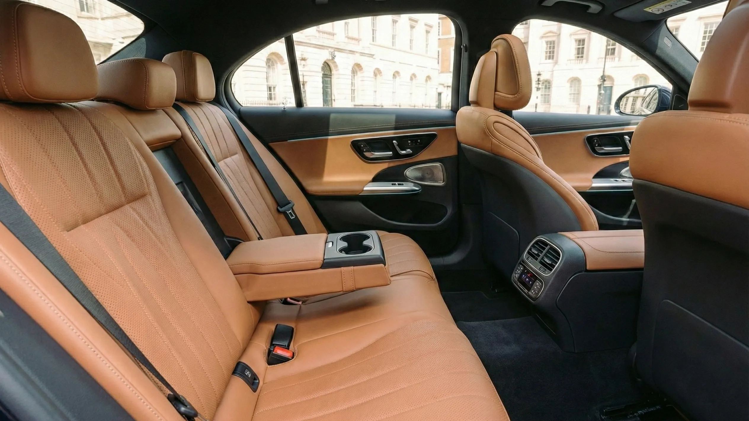 Mercedes E-Class Rear Seating