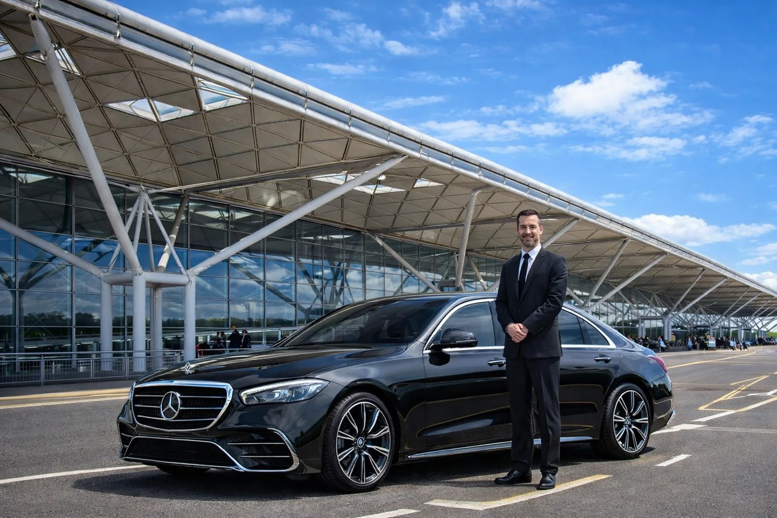 Reliable Chauffeur Transfer Stansted to London - Luxe Drive Cars