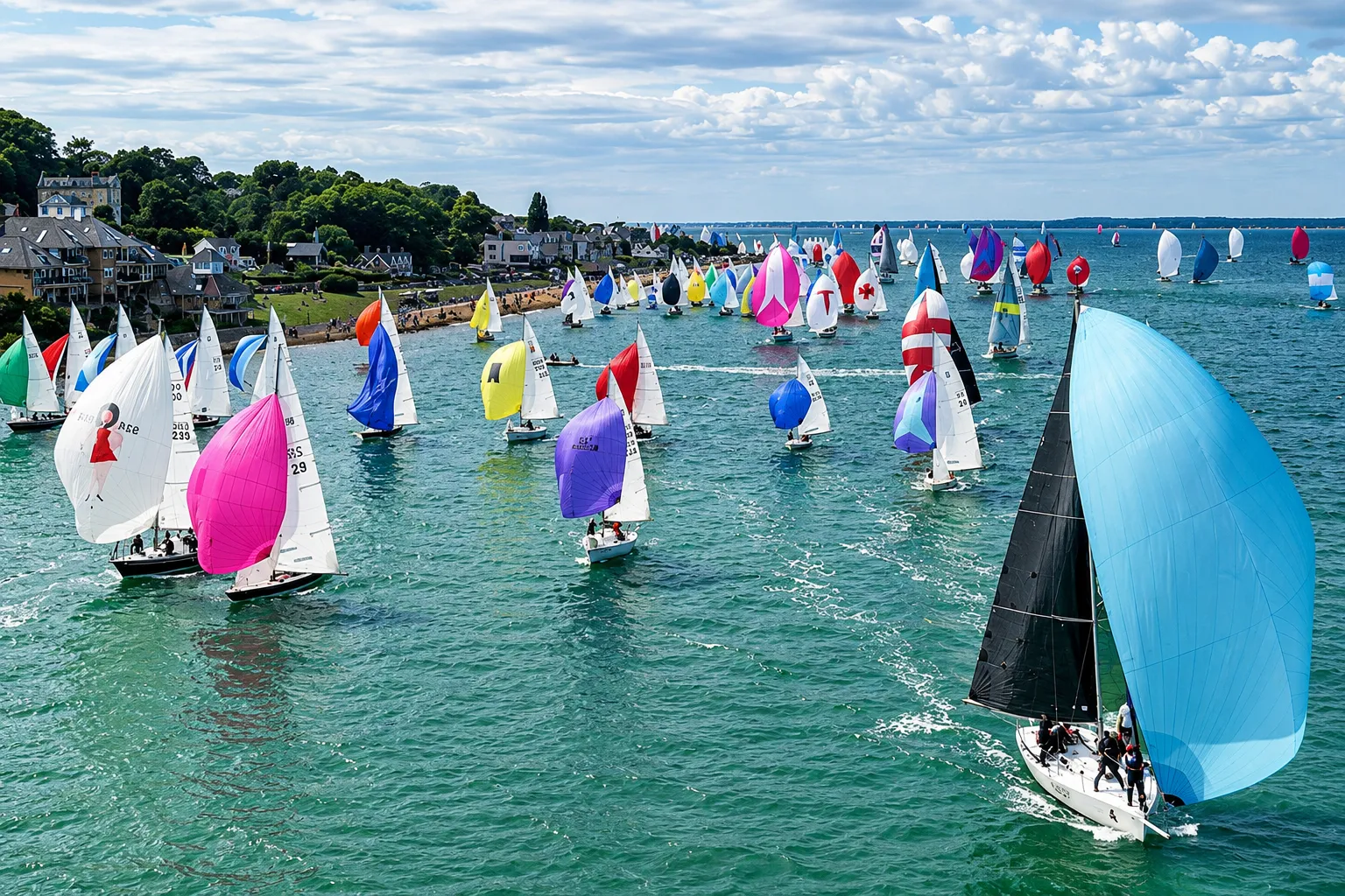 Private chauffeur travel from London to Cowes Week