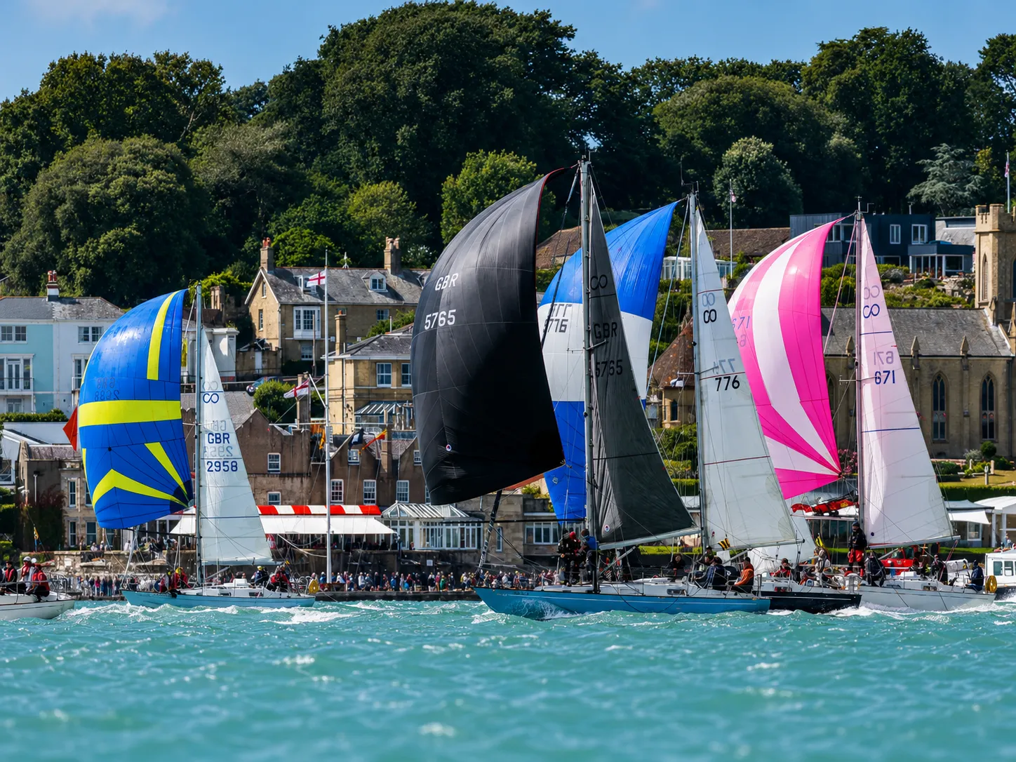 Luxury chauffeur vehicle for London to Cowes Week transfers