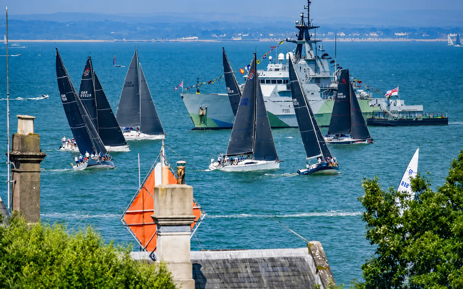 Premium chauffeur service for Cowes Week regatta travel