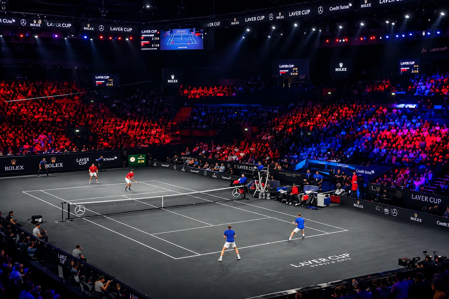 Mercedes-Benz luxury fleet for Laver Cup corporate hospitality and tournament packages