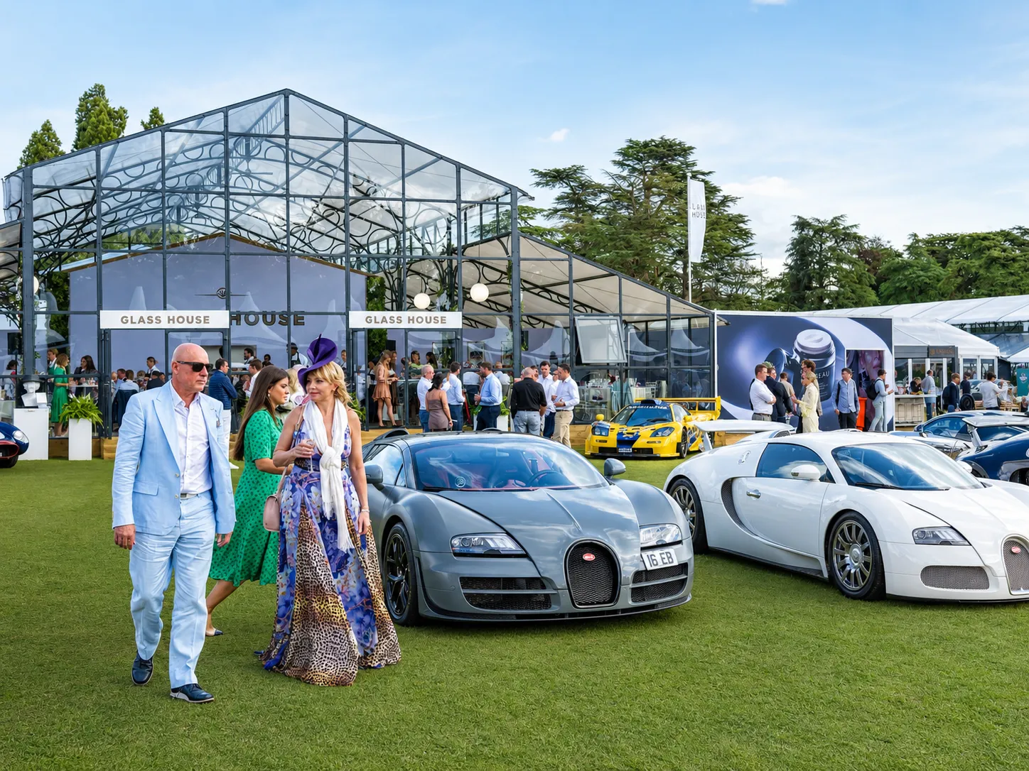Salon Prive Blenheim Palace chauffeur service arrival