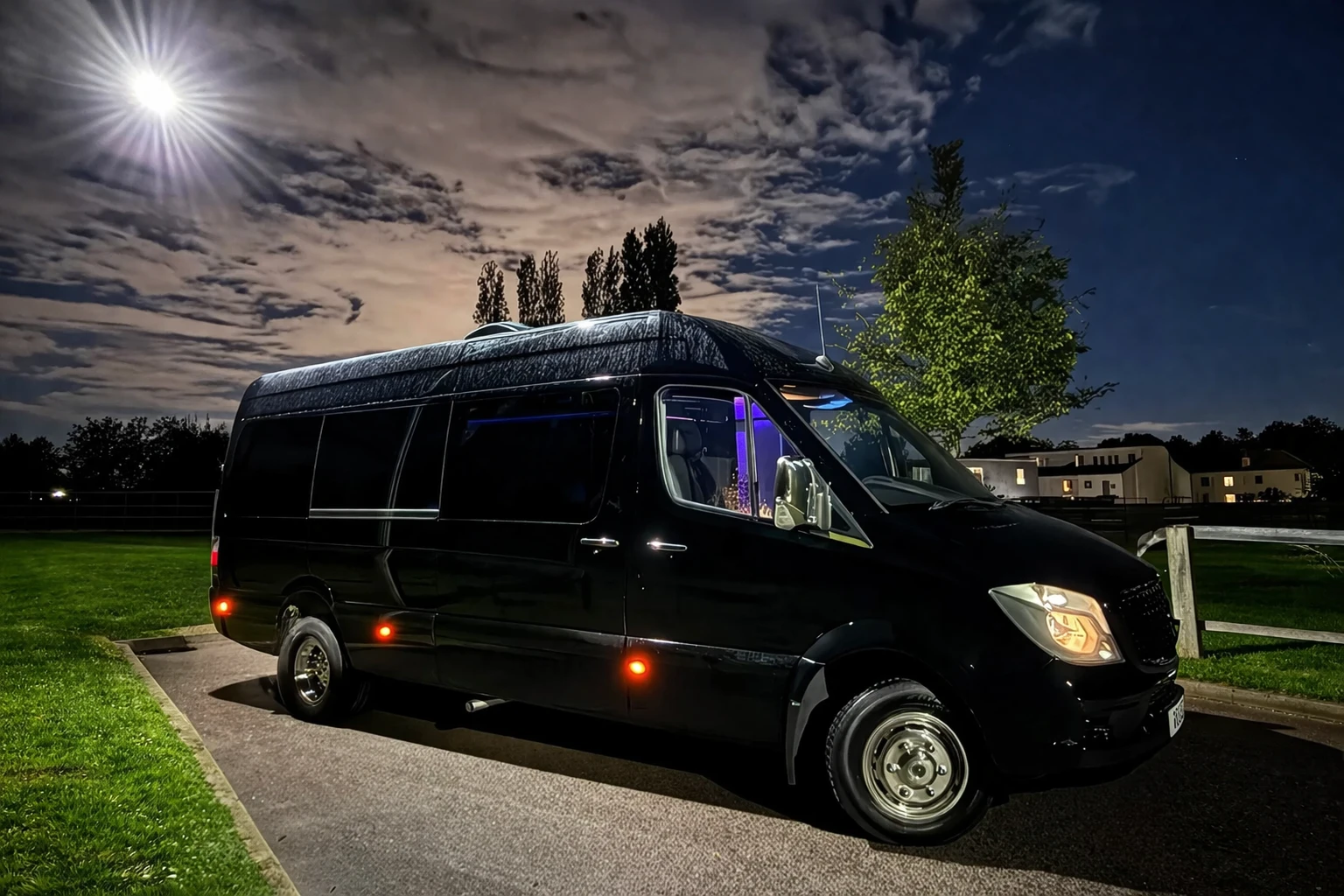 Mercedes-Benz Sprinter - Luxury chauffeur car available from Luxe Drive Cars Ltd