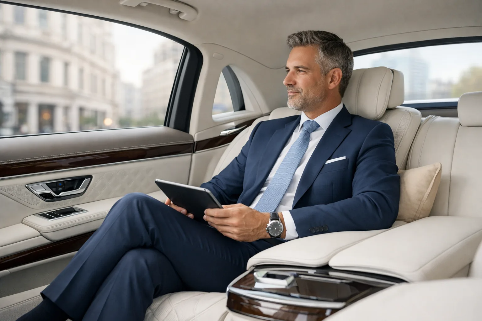 Executive Mercedes Maybach Chauffeur Service for Corporate and VIP New Year's Eve Events in London